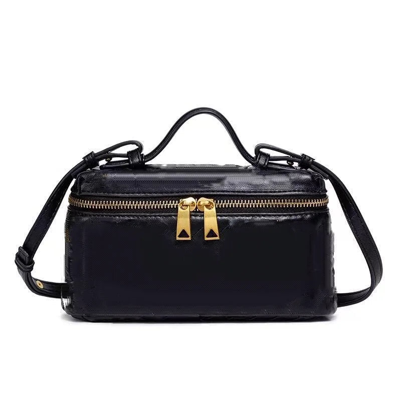 Mini sac baril effet tressé Faustine