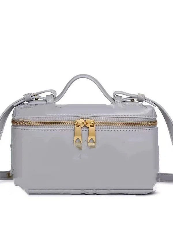 Mini sac baril effet tressé Faustine