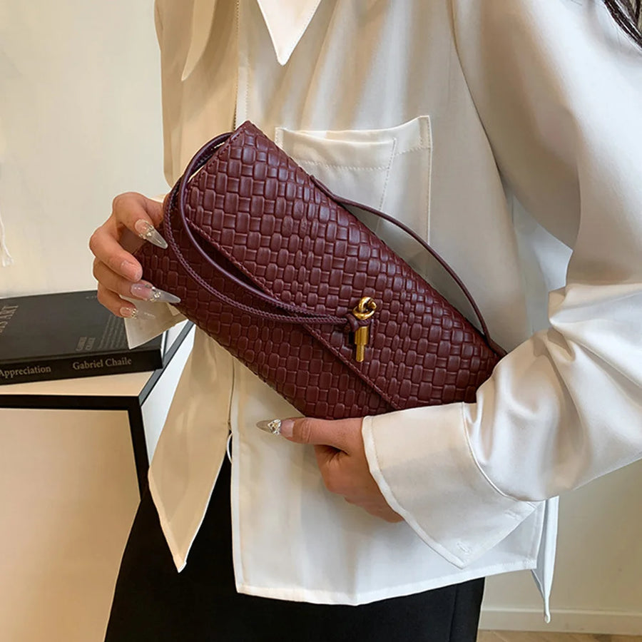 Sac tressé allongé Florence