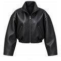 Blouson court effet cuir Hélène