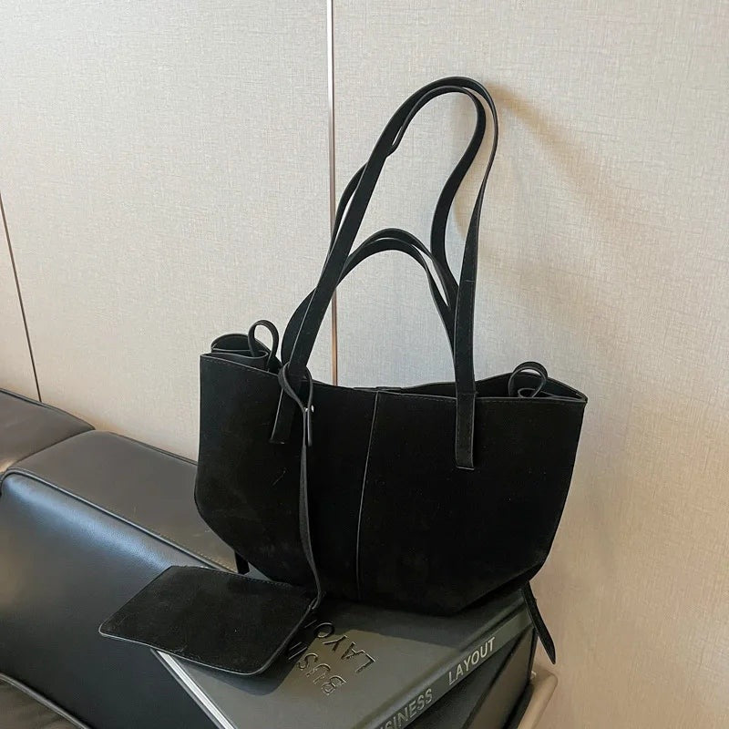 Cabas hobo avec pochette Honorine
