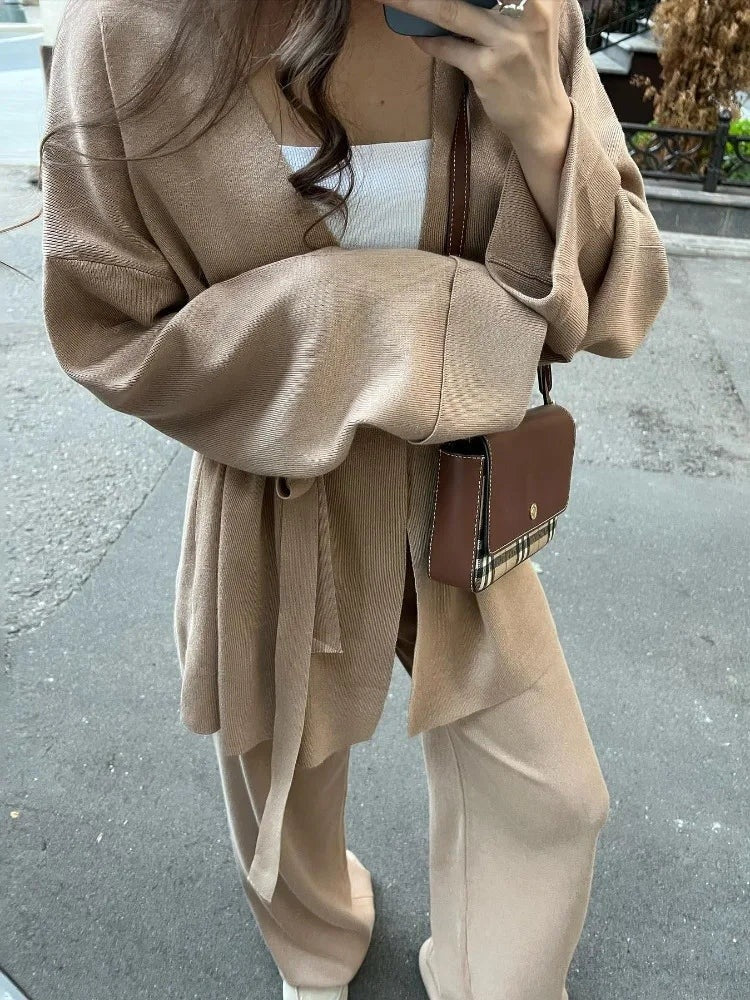 Ensemble 3 pièces en maille Suzon