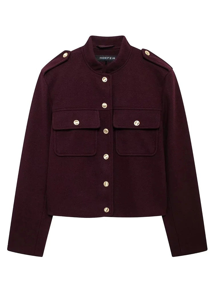 Blouson en tweed Marjolaine