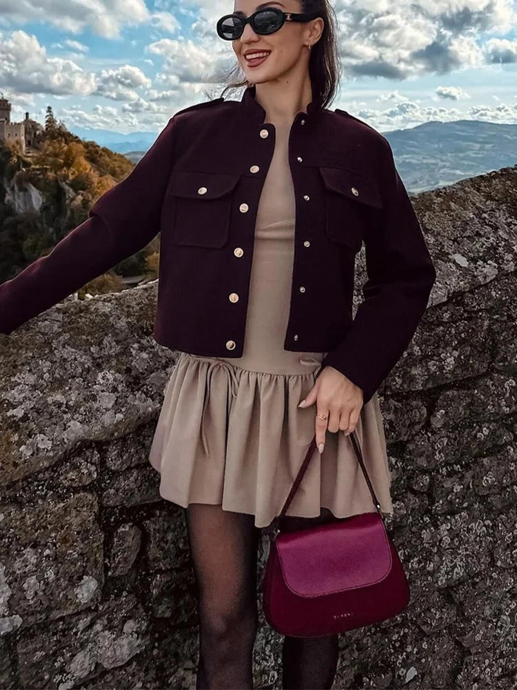 Blouson en tweed Marjolaine