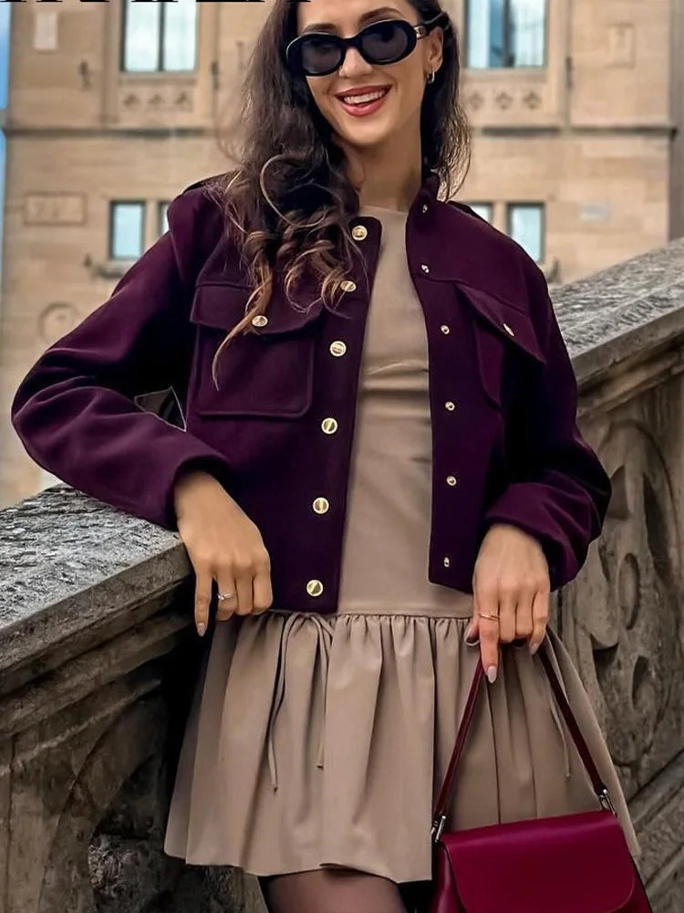 Blouson en tweed Marjolaine