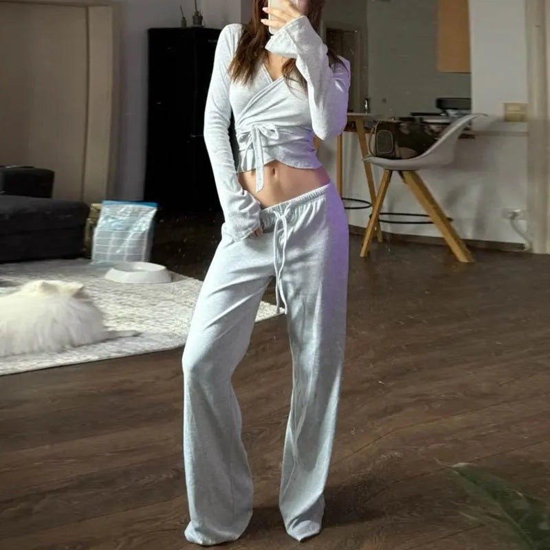 Ensemble détente t-shirt et pantalon Aliénor