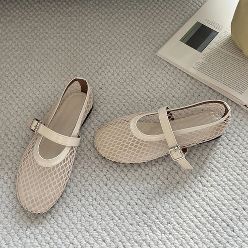 Ballerines en résille Emeline